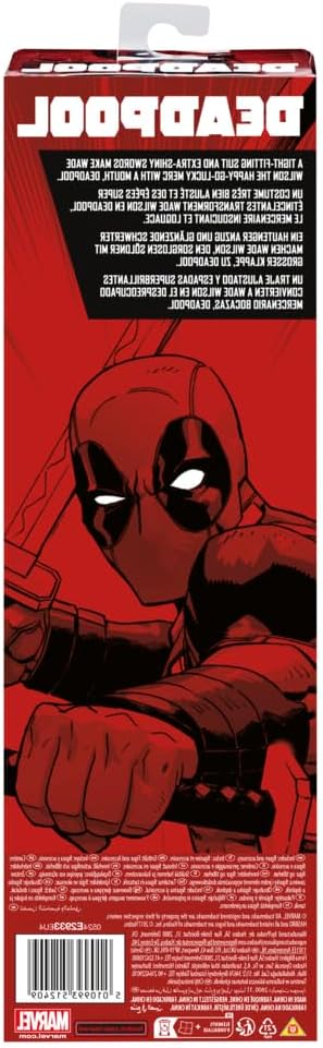 Hasbro Marvel Deadpool 12-Inch Action Figure with Sword Accessory - Flex Gamingproduct_type