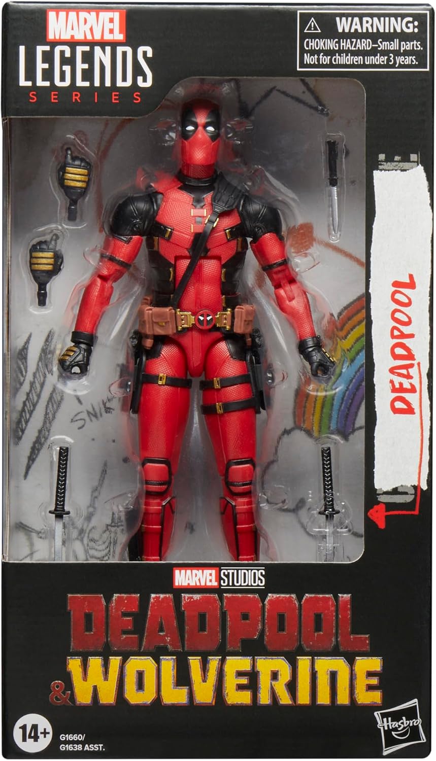 Hasbro Marvel Legends Deadpool 6-Inch Action Figure – Deadpool & Wolverine - Flex Gamingproduct_type
