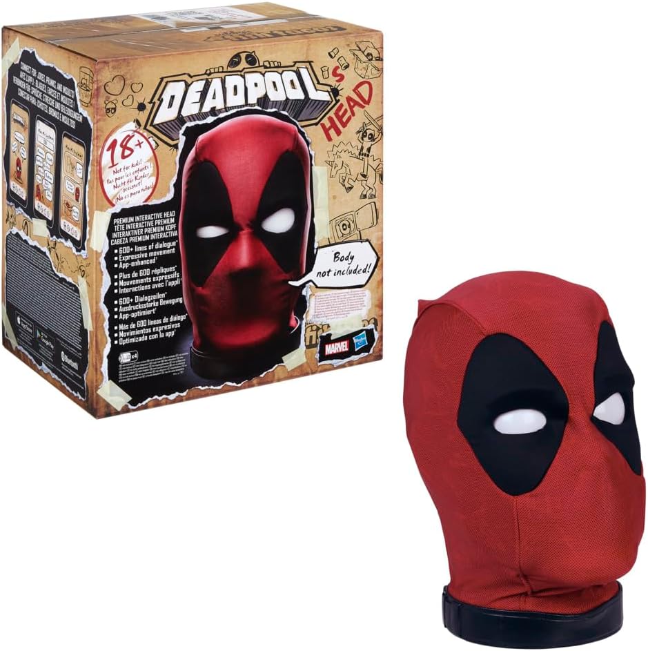 Hasbro Marvel Legends Deadpool’s Head Interactive Electronic Collectible - Flex Gamingproduct_type