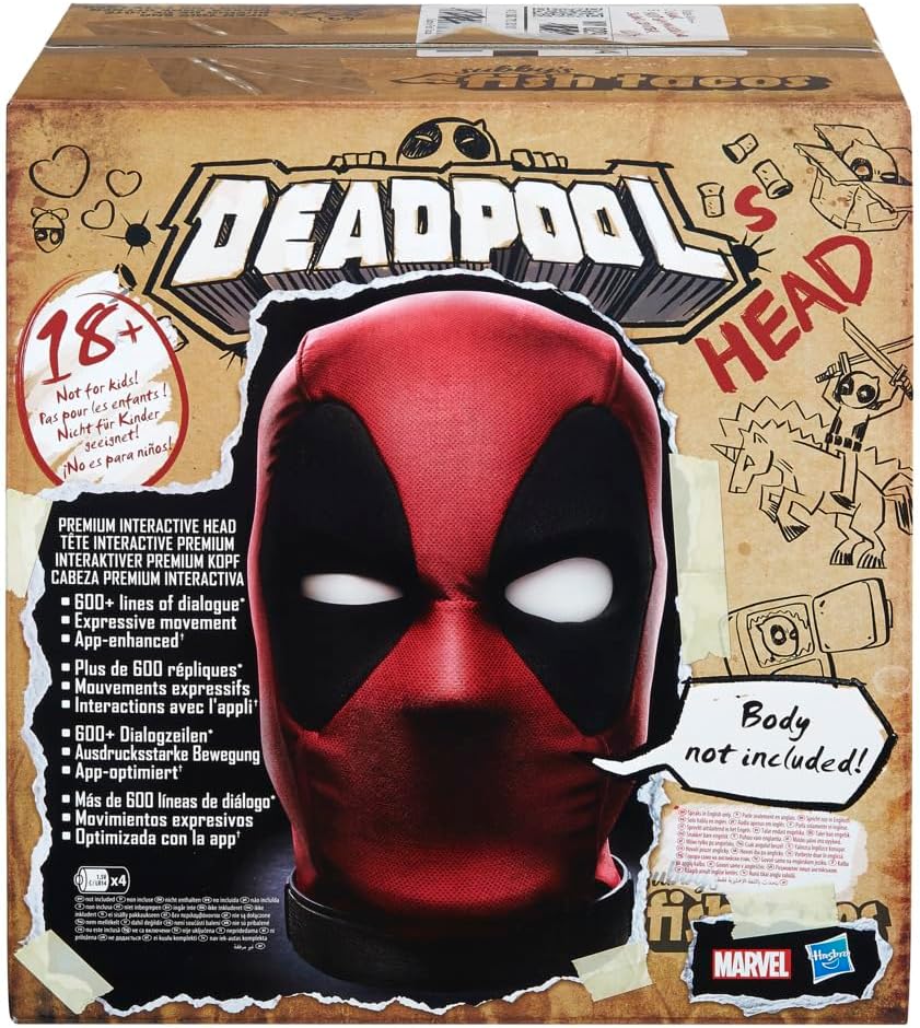 Hasbro Marvel Legends Deadpool’s Head Interactive Electronic Collectible - Flex Gamingproduct_type