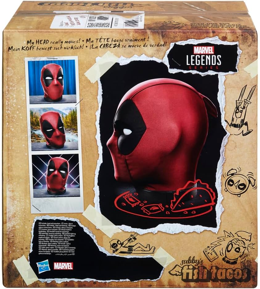 Hasbro Marvel Legends Deadpool’s Head Interactive Electronic Collectible - Flex Gamingproduct_type