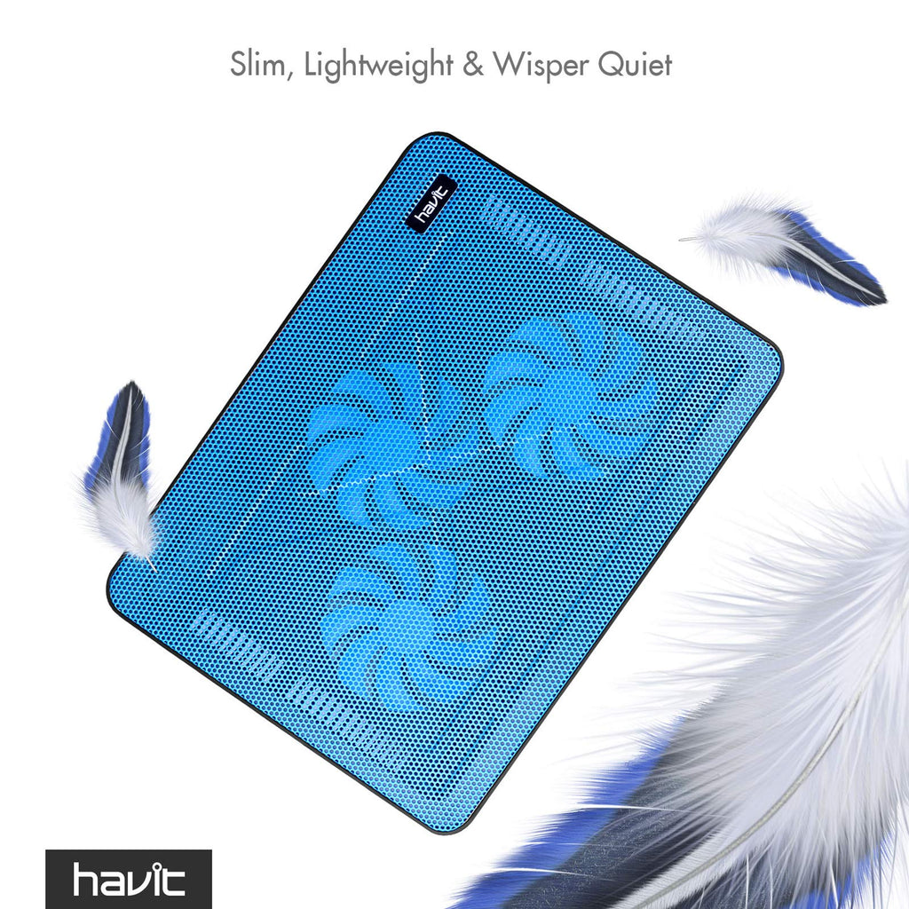 HAVIT HV-F2056 Laptop Cooling Pad 15.6–17 Inch – 3 Colors - Flex Gamingproduct_type