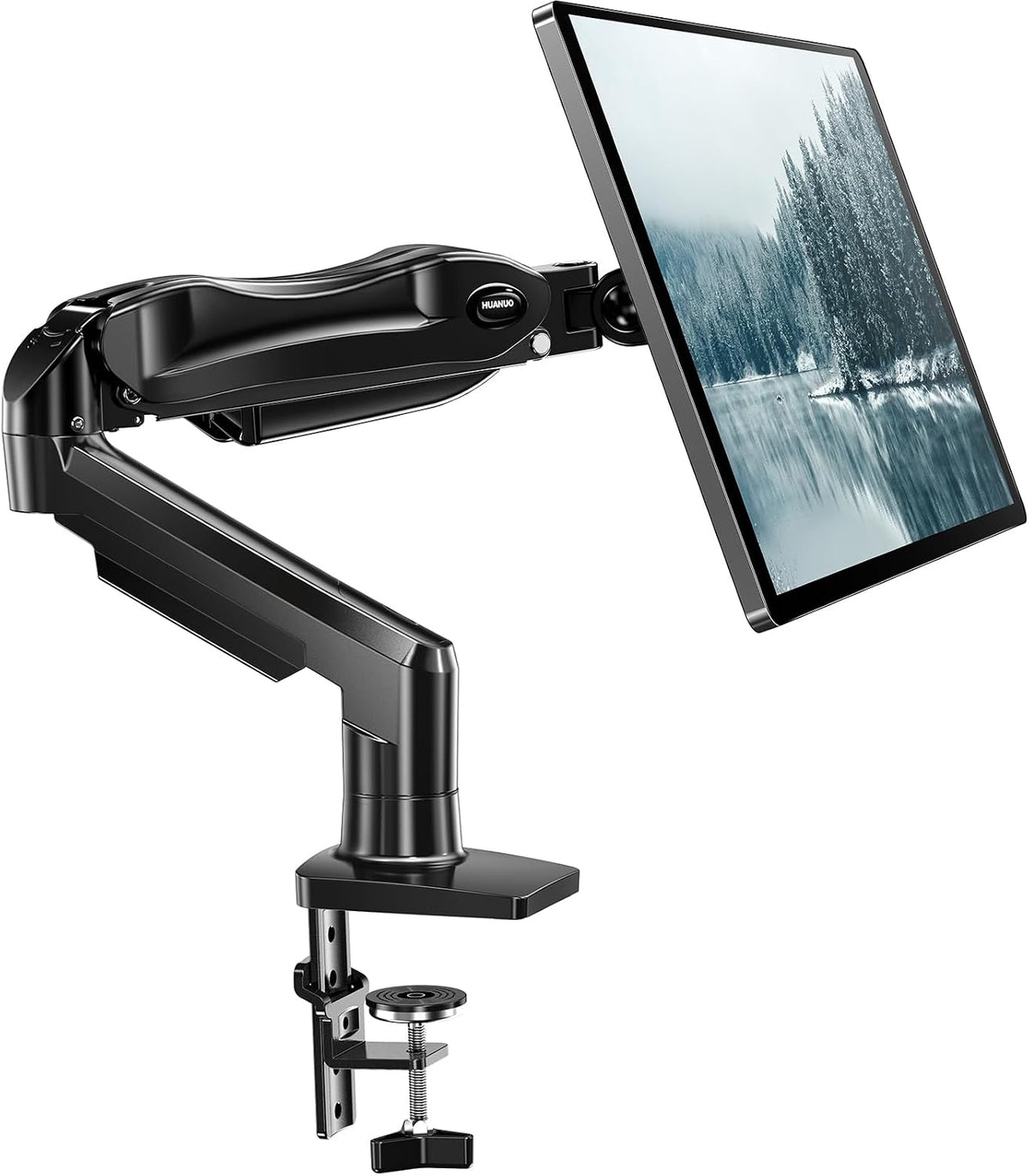 HUANUO FlowLift Single Monitor Arm 13-32 Inch – 2 Colors - Flex Gamingproduct_type