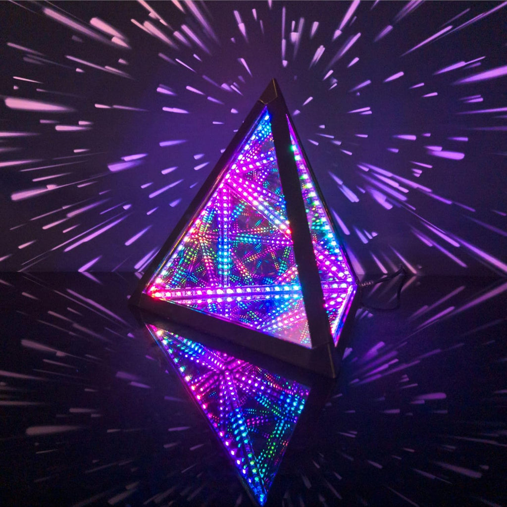 Hyperspace Lighting Co. Infinity Mirror LED Lamp – 4 Sizes - Flex Gamingproduct_type