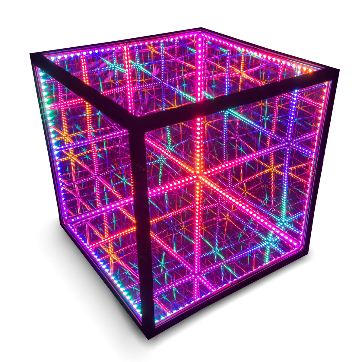 Hyperspace Lighting Co. Infinity Mirror LED Lamp – 4 Sizes - Flex Gamingproduct_type