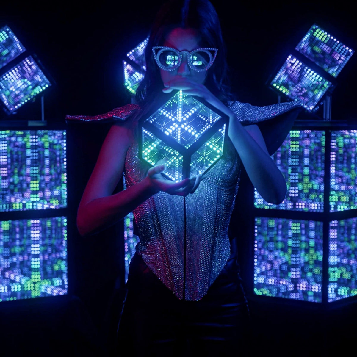 Hyperspace Lighting Co. Infinity Mirror LED Lamp – 4 Sizes - Flex Gamingproduct_type
