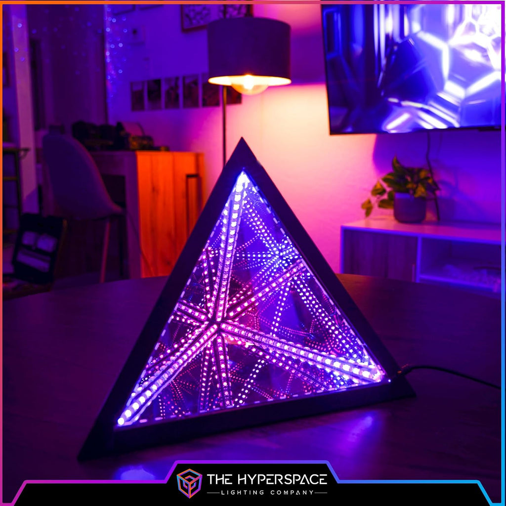 Hyperspace Lighting Co. Infinity Mirror LED Lamp – 4 Sizes - Flex Gamingproduct_type