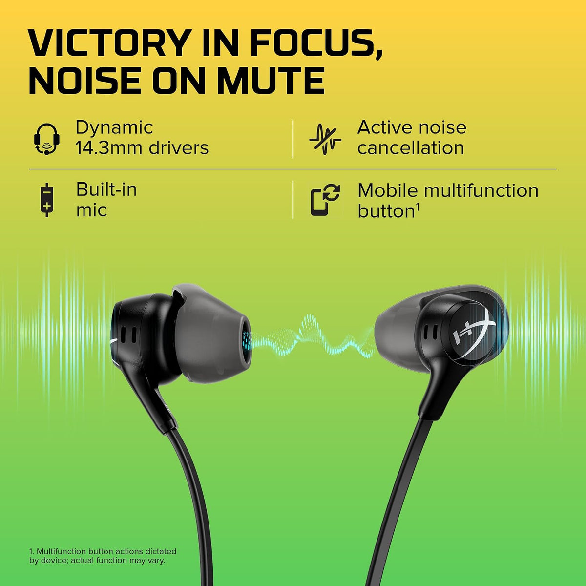 HyperX Cloud Earbuds II Wired Gaming Earbuds – 2 Colors - Flex Gamingproduct_type