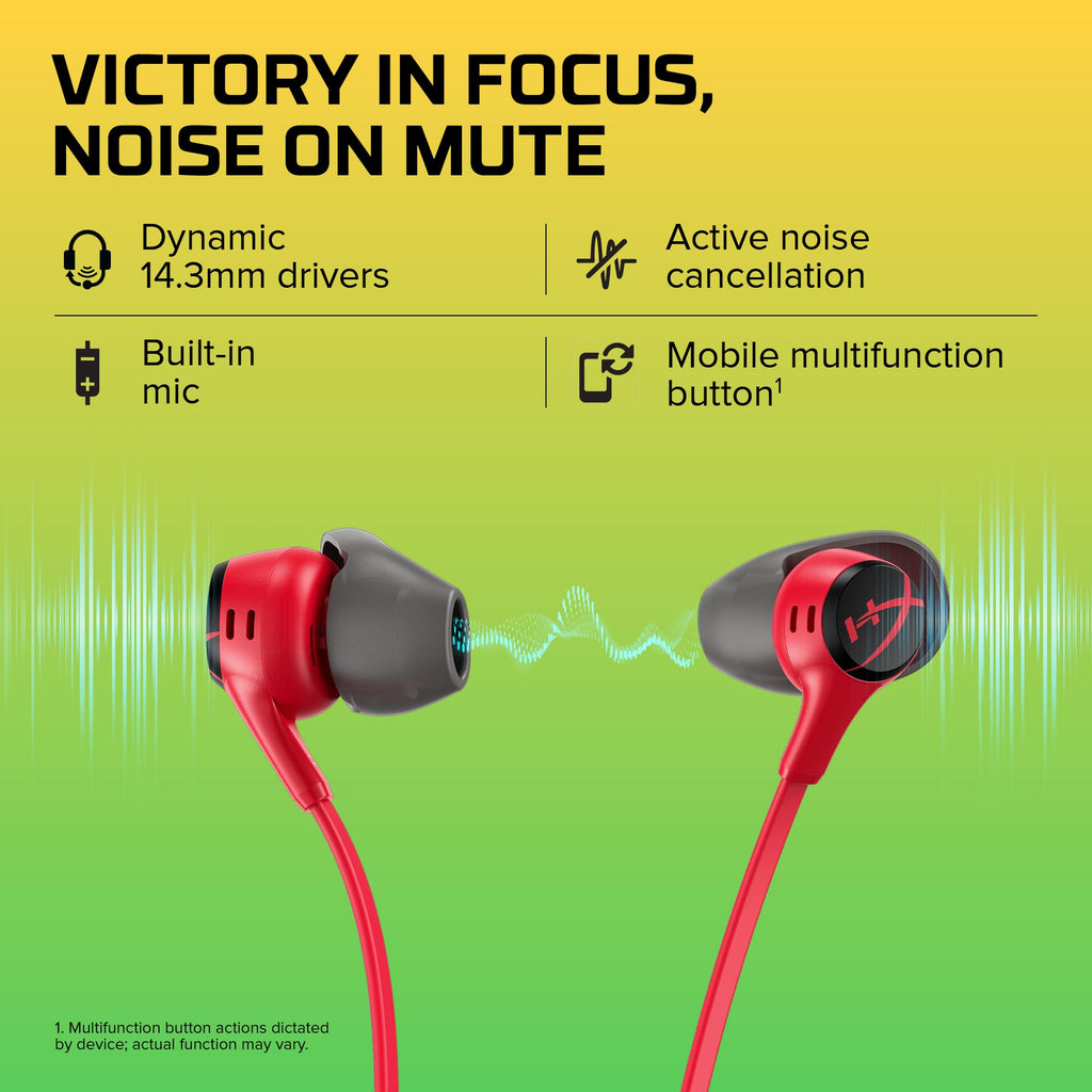 HyperX Cloud Earbuds II Wired Gaming Earbuds – 2 Colors - Flex Gamingproduct_type