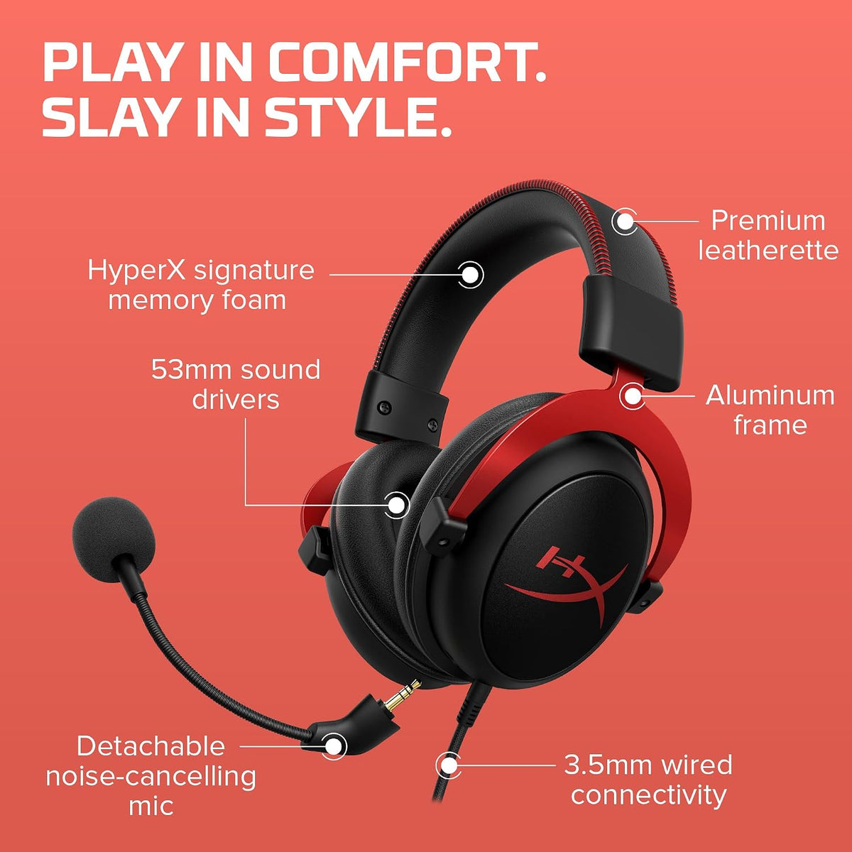 HyperX Cloud II Gaming Headset – Wired & Wireless - Flex Gamingproduct_type
