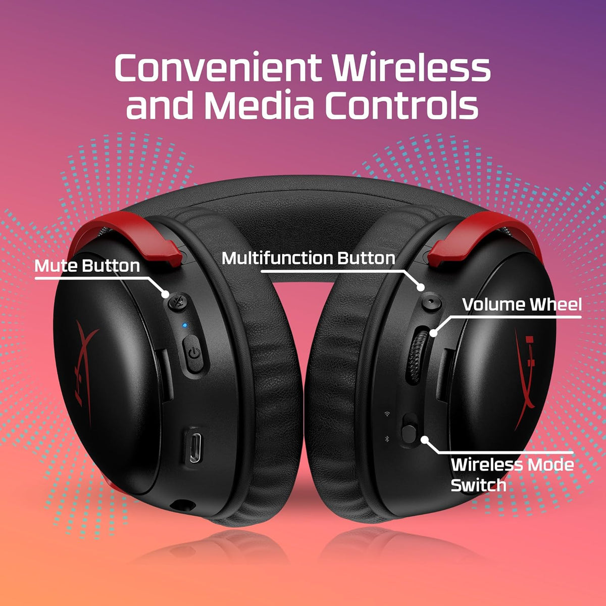 HyperX Cloud III S Wireless Gaming Headset – 2 Colors - Flex Gamingproduct_type