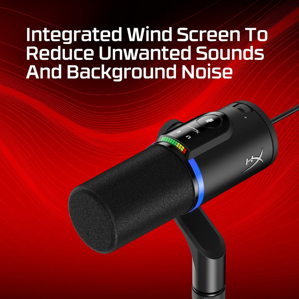 HyperX FlipCast Streaming XLR/USB-C Dynamic Microphone - Flex Gamingproduct_type