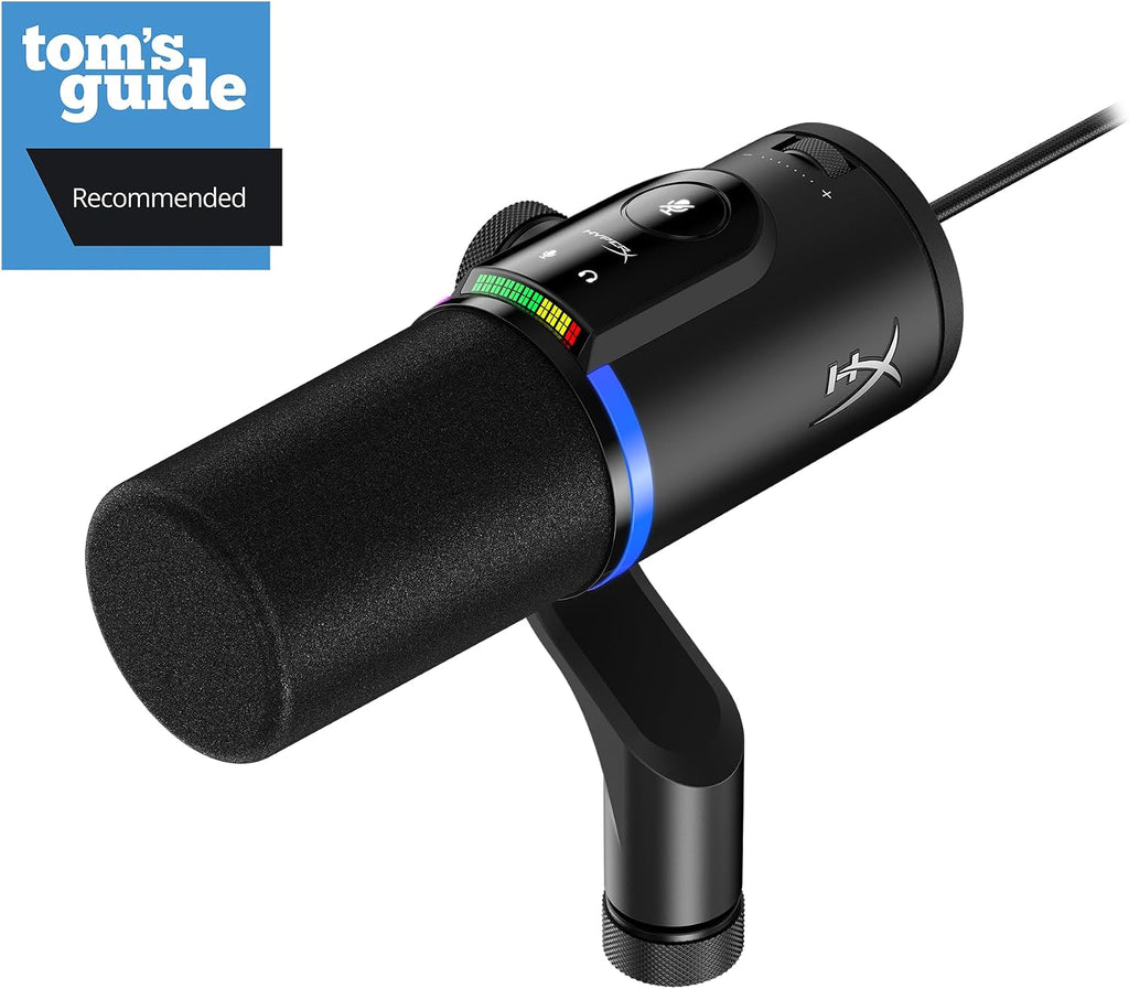 HyperX FlipCast Streaming XLR/USB-C Dynamic Microphone - Flex Gamingproduct_type