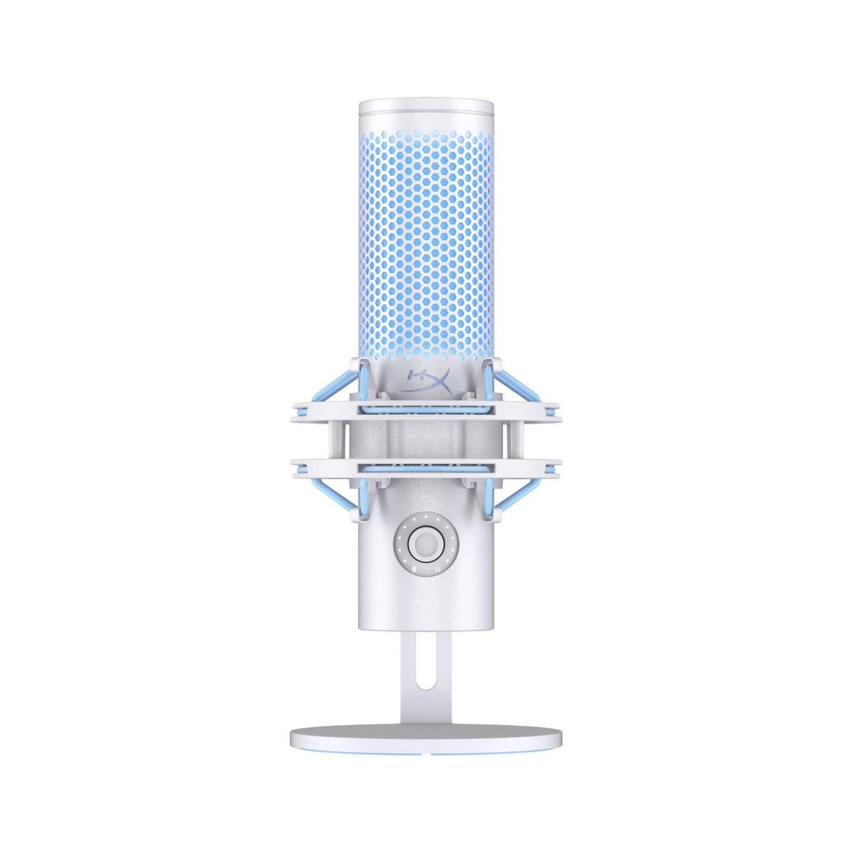 HyperX QuadCast 2 Frost USB Microphone – 4 Polar Patterns, LED, Shock Mount - Flex Gamingproduct_type