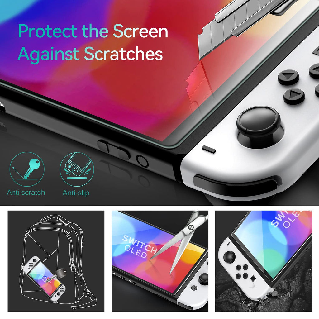 ivoler 4-Pack Nintendo Switch 2 Screen Protector – 5 Sizes & 2 Finishes - Flex Gamingproduct_type