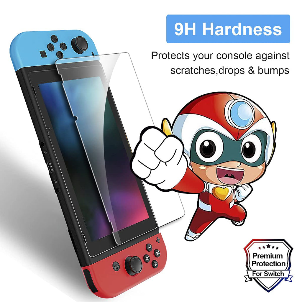 ivoler 4-Pack Nintendo Switch 2 Screen Protector – 5 Sizes & 2 Finishes - Flex Gamingproduct_type