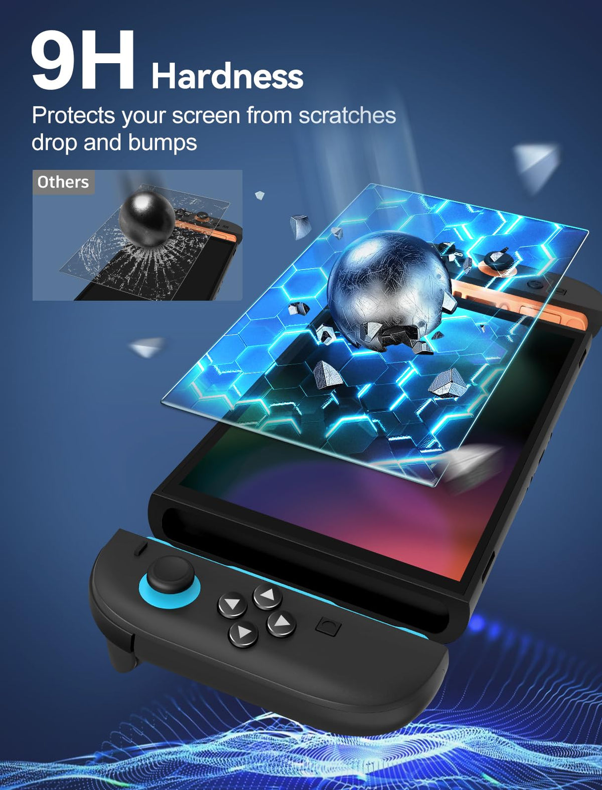 ivoler 4-Pack Nintendo Switch 2 Screen Protector – 5 Sizes & 2 Finishes - Flex Gamingproduct_type