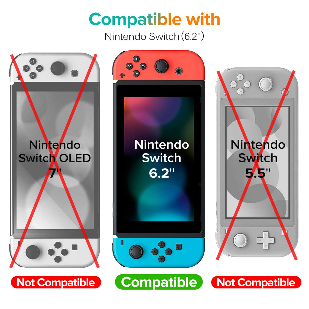ivoler 4-Pack Nintendo Switch 2 Screen Protector – 5 Sizes & 2 Finishes - Flex Gamingproduct_type