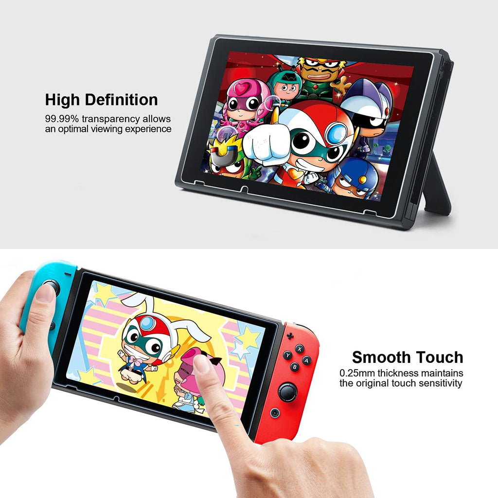 ivoler 4-Pack Nintendo Switch 2 Screen Protector – 5 Sizes & 2 Finishes - Flex Gamingproduct_type