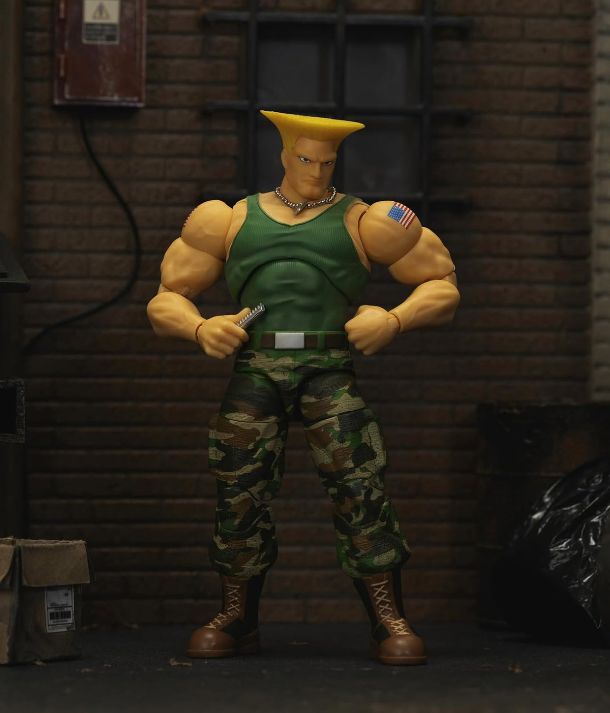 Jada Toys Street Fighter – Guile 6" Articulated Action Figure - Flex Gamingproduct_type