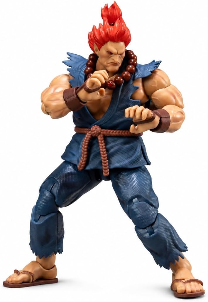 Jada Toys Street Fighter II – Akuma 6" Articulated Action Figure (1:12 Scale) - Flex Gamingproduct_type