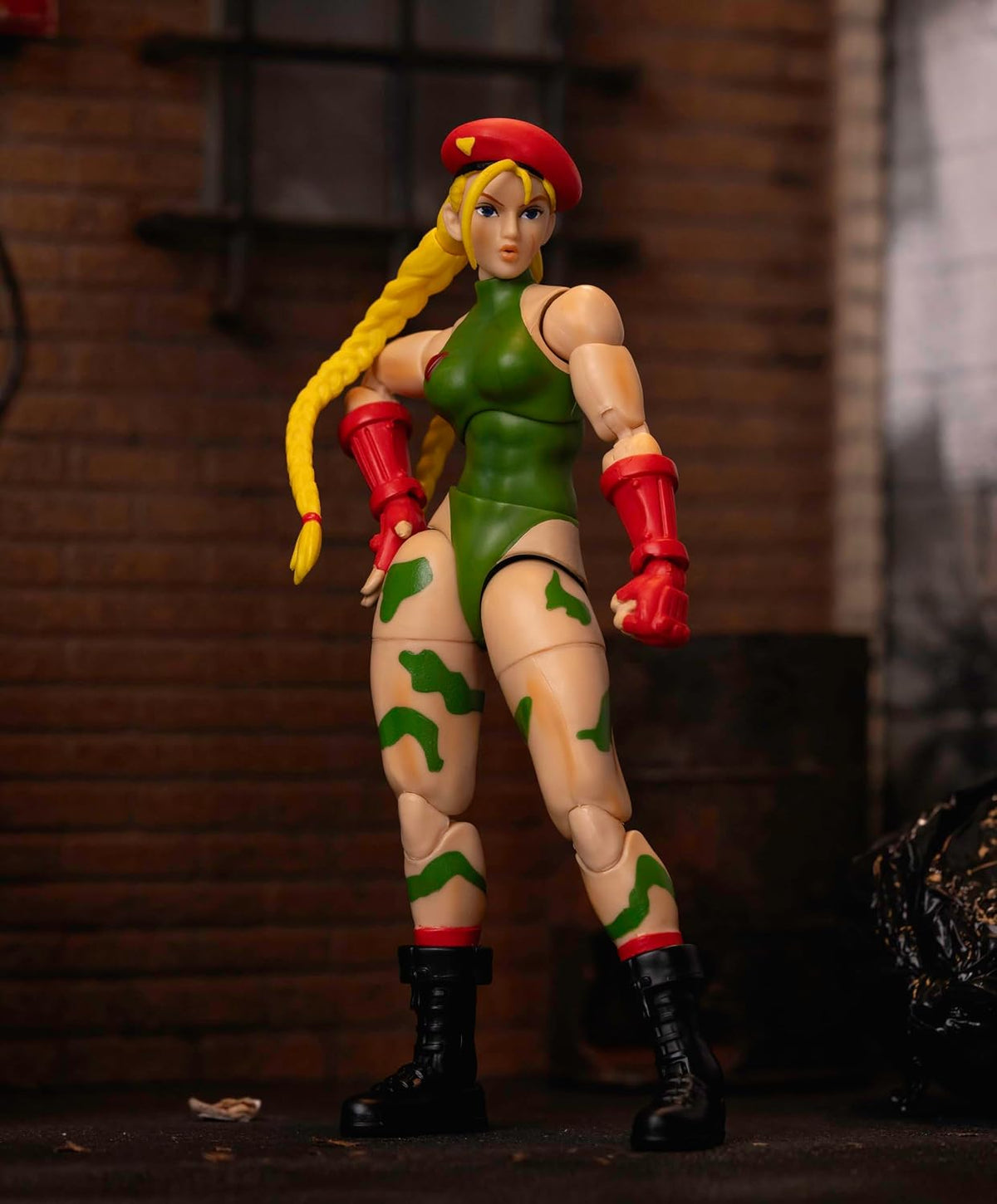 Jada Toys Street Fighter II – Cammy 6" Articulated Action Figure (1:12 Scale) - Flex Gamingproduct_type