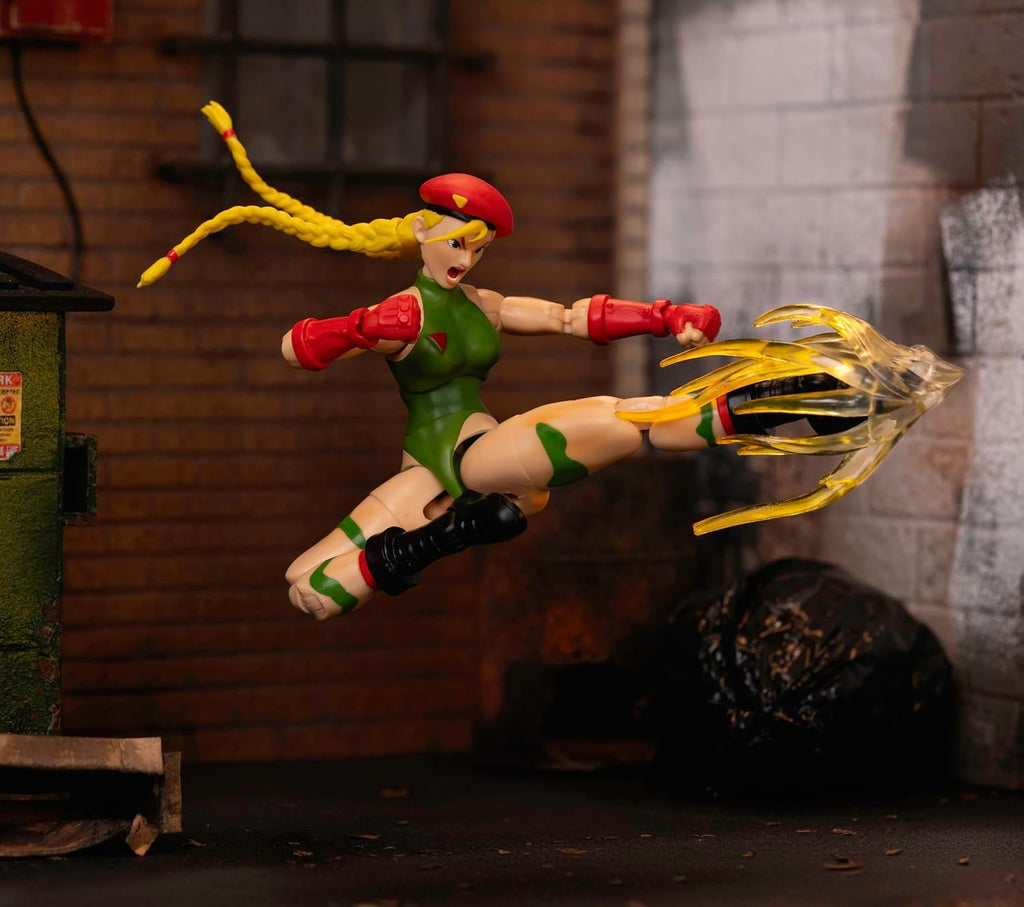 Jada Toys Street Fighter II – Cammy 6" Articulated Action Figure (1:12 Scale) - Flex Gamingproduct_type