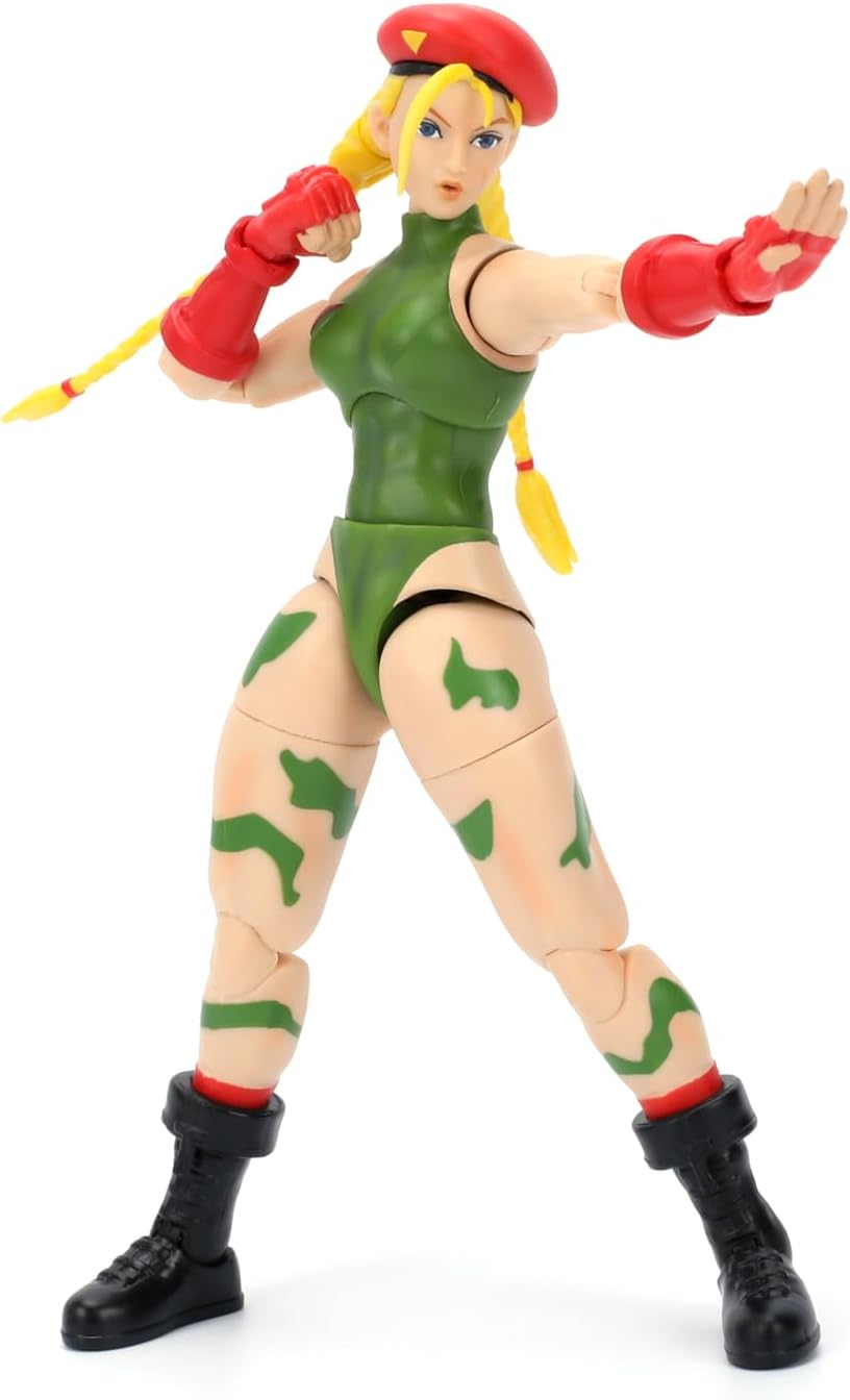 Jada Toys Street Fighter II – Cammy 6" Articulated Action Figure (1:12 Scale) - Flex Gamingproduct_type