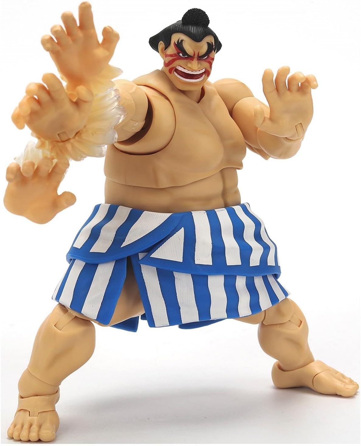 Jada Toys Street Fighter II – E. Honda 6.4" Articulated Action Figure (1:12 Scale) - Flex Gamingproduct_type