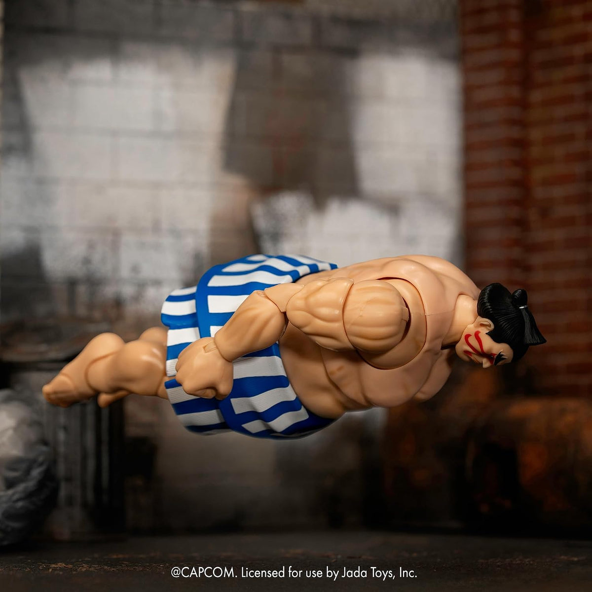 Jada Toys Street Fighter II – E. Honda 6.4" Articulated Action Figure (1:12 Scale) - Flex Gamingproduct_type
