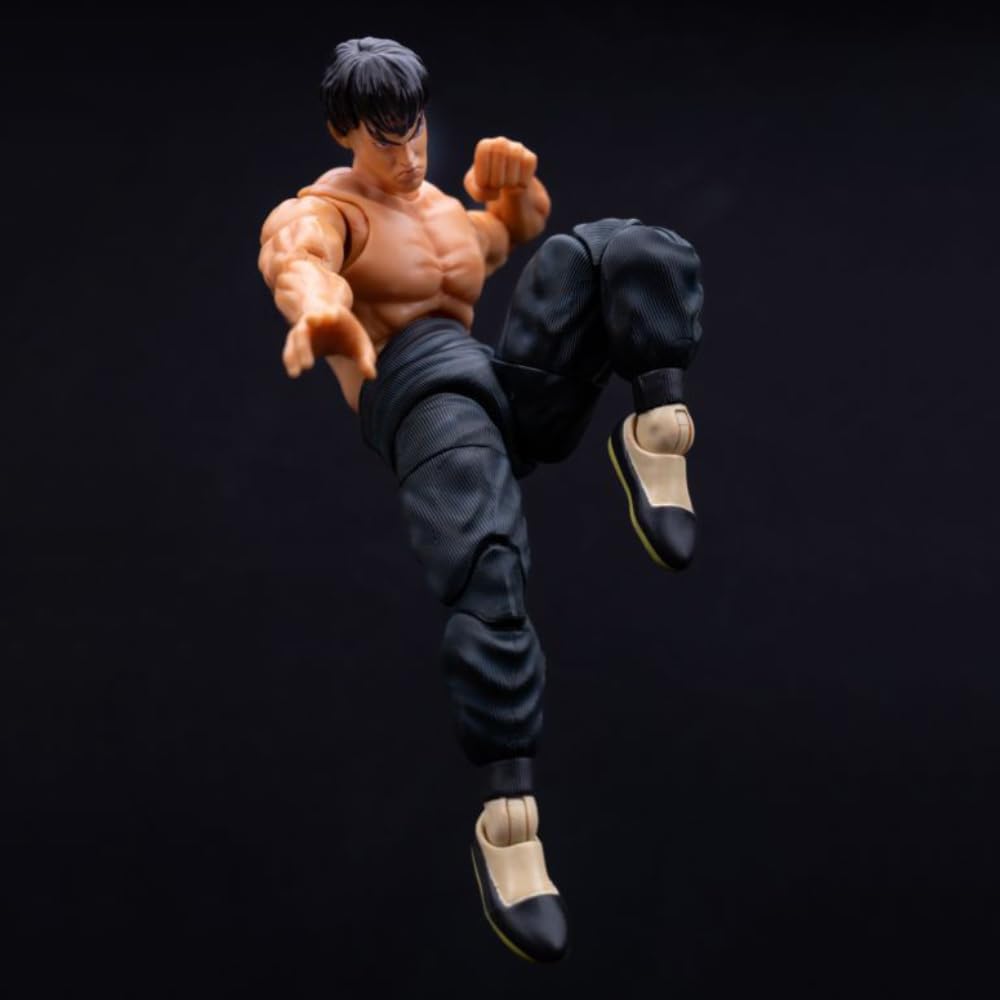 Jada Toys Street Fighter II – Fei Long 6" Articulated Action Figure (1:12 Scale) - Flex Gamingproduct_type