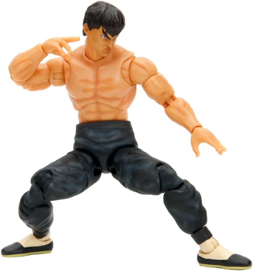 Jada Toys Street Fighter II – Fei Long 6" Articulated Action Figure (1:12 Scale) - Flex Gamingproduct_type