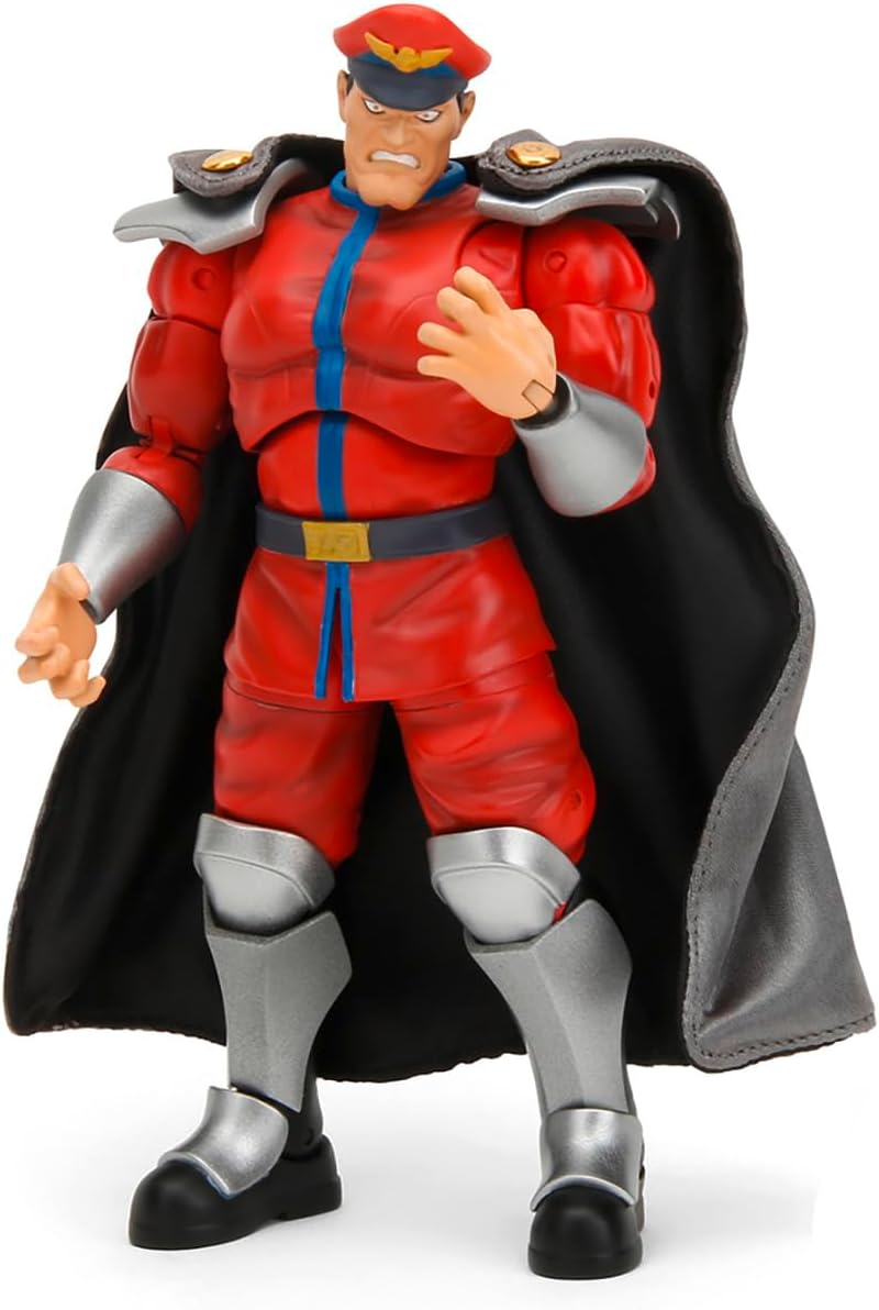 Jada Toys Street Fighter II – M. Bison 6" Articulated Action Figure (1:12 Scale) - Flex Gamingproduct_type