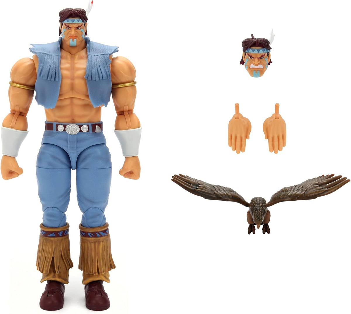 Jada Toys Street Fighter II – T. Hawk 6" Articulated Action Figure (1:12 Scale) - Flex Gamingproduct_type