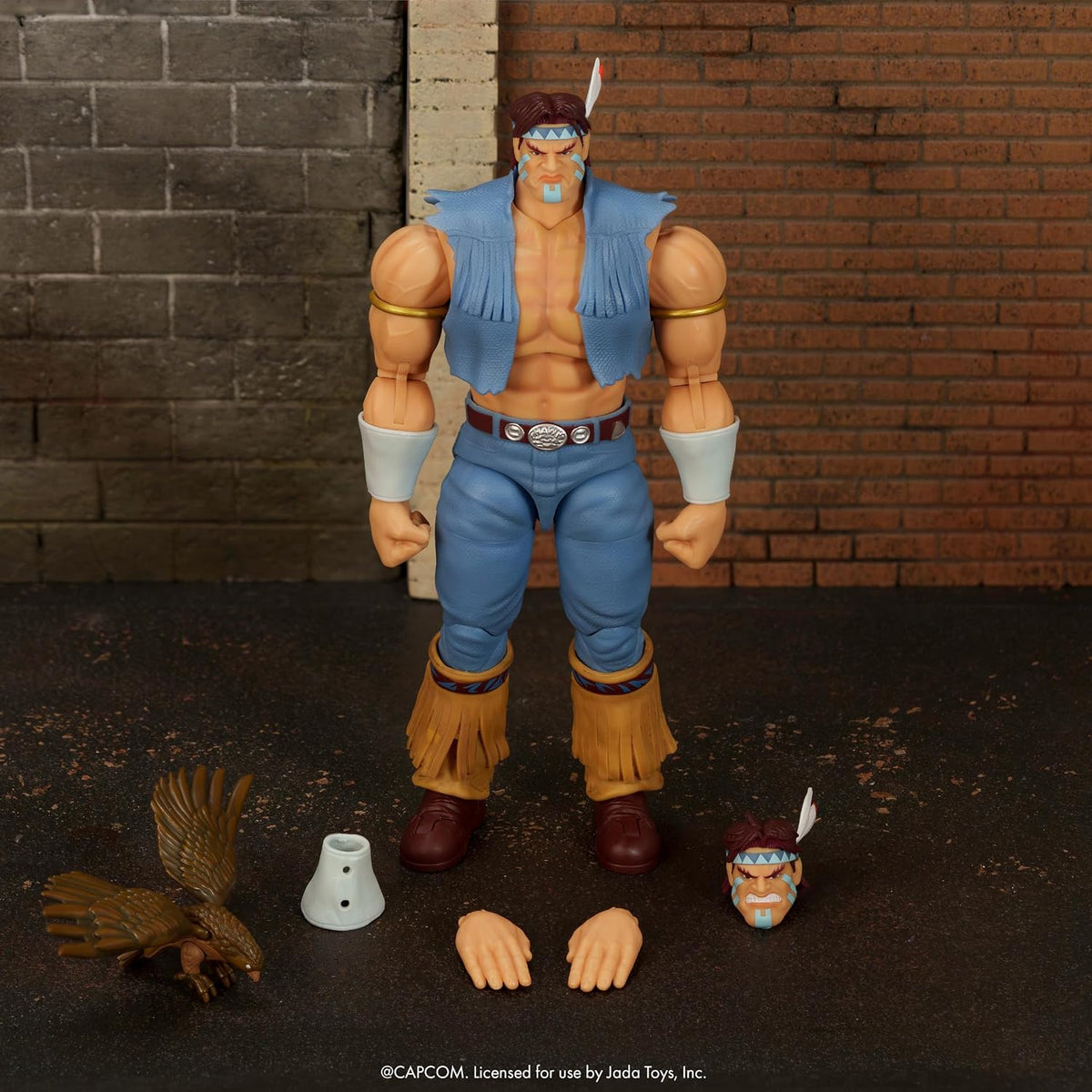 Jada Toys Street Fighter II – T. Hawk 6" Articulated Action Figure (1:12 Scale) - Flex Gamingproduct_type