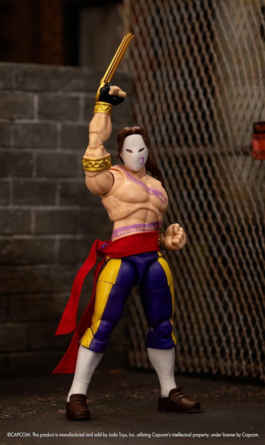 Jada Toys Street Fighter II – Vega 6" Articulated Action Figure (1:12 Scale) - Flex Gamingproduct_type