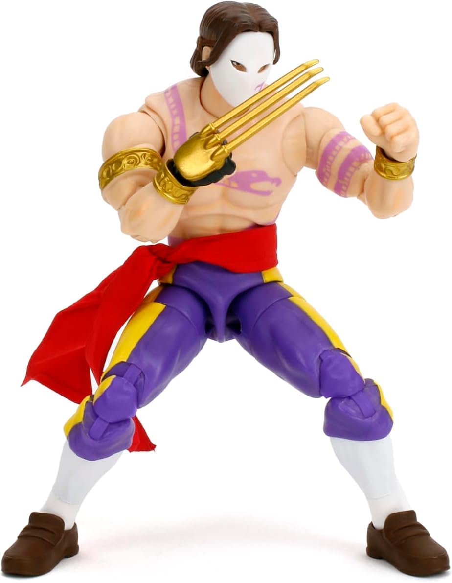 Jada Toys Street Fighter II – Vega 6" Articulated Action Figure (1:12 Scale) - Flex Gamingproduct_type