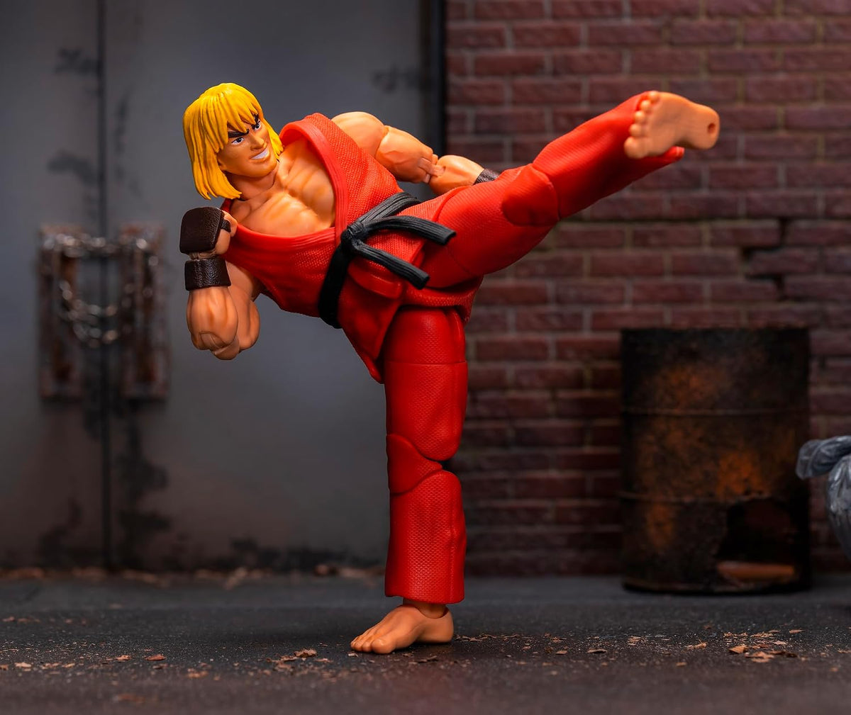 Jada Toys Street Fighter – Ken Masters 6" Articulated Action Figure - Flex Gamingproduct_type