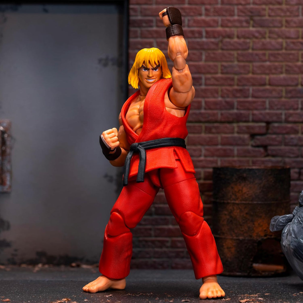 Jada Toys Street Fighter – Ken Masters 6" Articulated Action Figure - Flex Gamingproduct_type