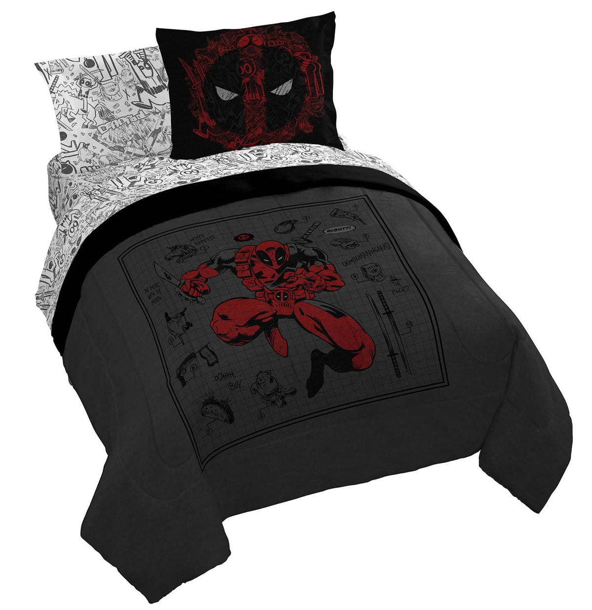 Jay Franco Licensed Pop Culture Comforter Bedding Set – 7 Sizes & 25 Designs - Flex Gamingproduct_type