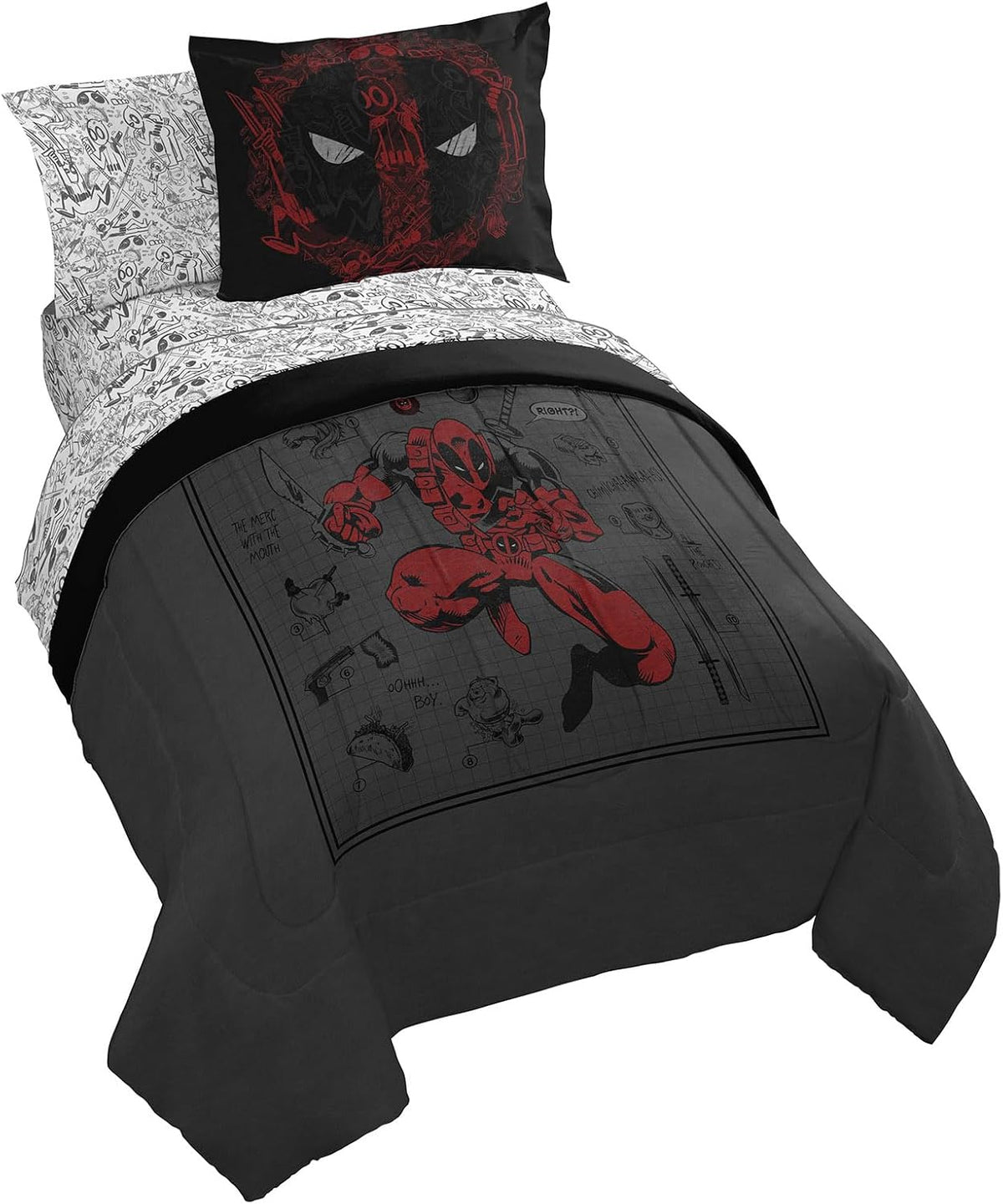Jay Franco Licensed Pop Culture Comforter Bedding Set – 7 Sizes & 25 Designs - Flex Gamingproduct_type