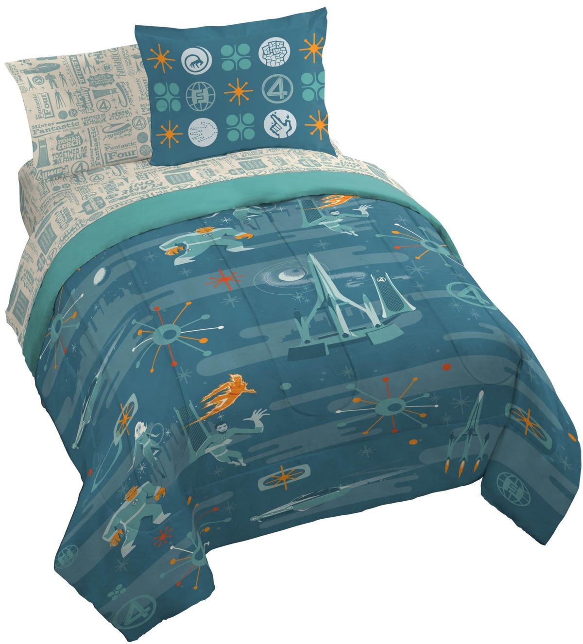 Jay Franco Licensed Pop Culture Comforter Bedding Set – 7 Sizes & 25 Designs - Flex Gamingproduct_type