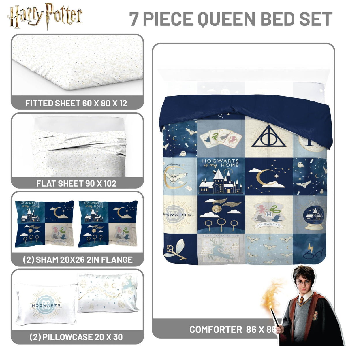 Jay Franco Licensed Pop Culture Comforter Bedding Set – 7 Sizes & 25 Designs - Flex Gamingproduct_type