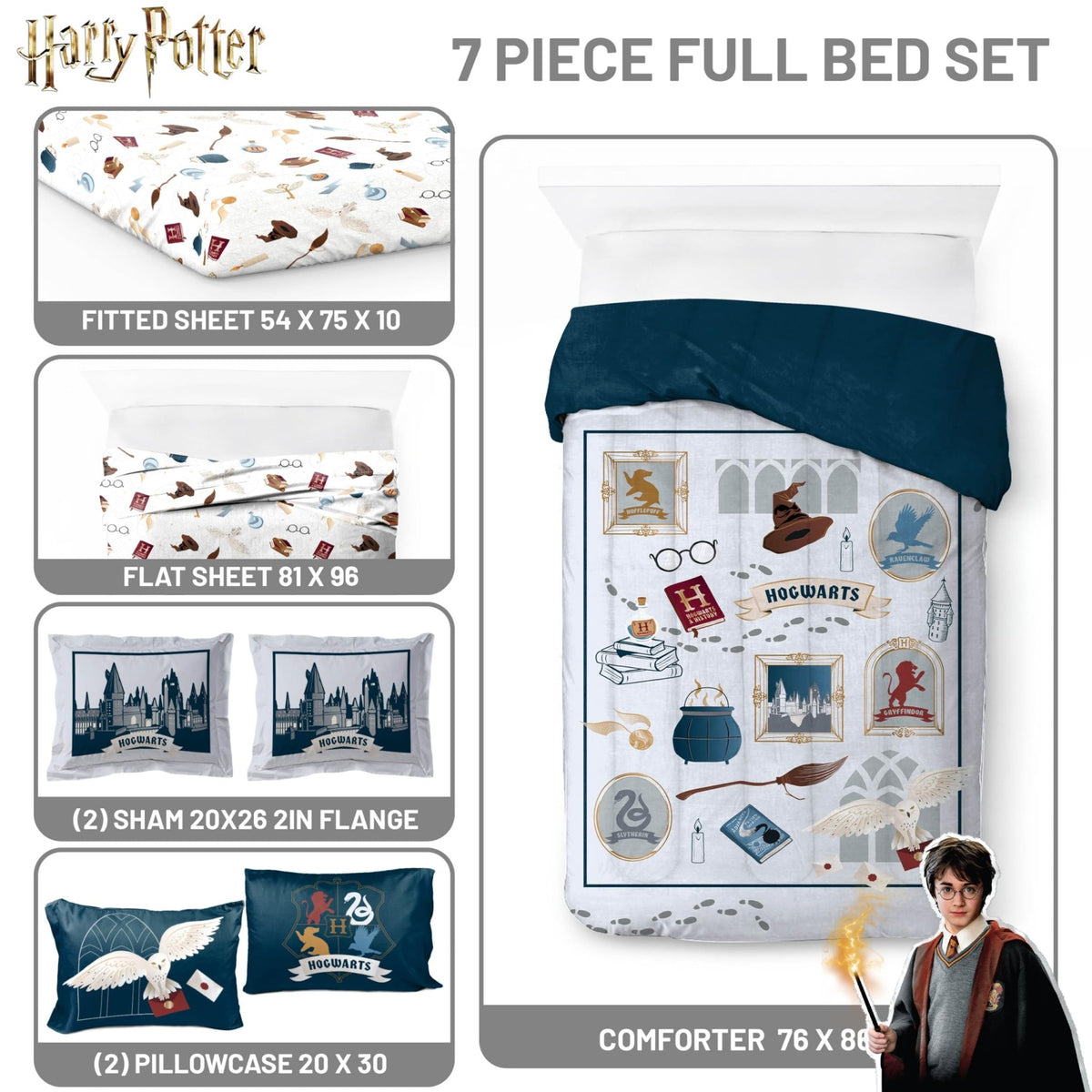 Jay Franco Licensed Pop Culture Comforter Bedding Set – 7 Sizes & 25 Designs - Flex Gamingproduct_type