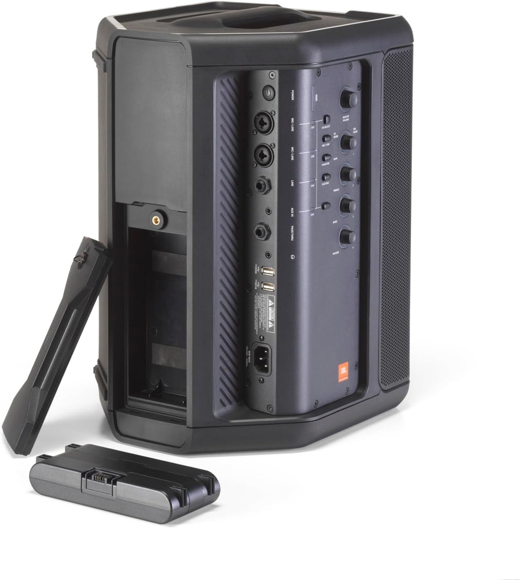 JBL Professional EON ONE Compact Ultra-Portable Battery Powered Wireless PA Speaker System with Bluetooth, Professional 4-Channel Mixer, and Lexicon Effects. Black - Flex Gamingproduct_type