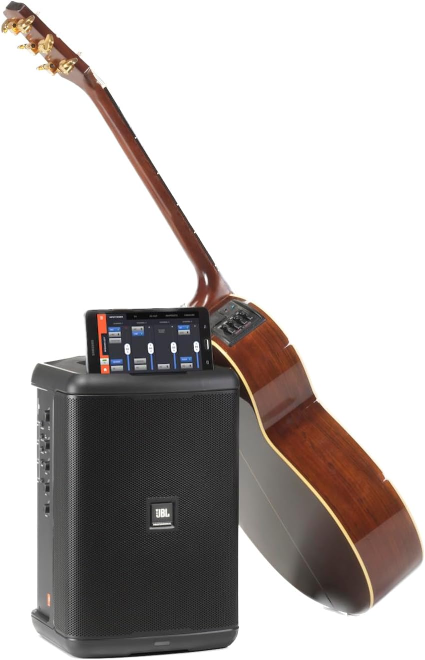 JBL Professional EON ONE Compact Ultra-Portable Battery Powered Wireless PA Speaker System with Bluetooth, Professional 4-Channel Mixer, and Lexicon Effects. Black - Flex Gamingproduct_type