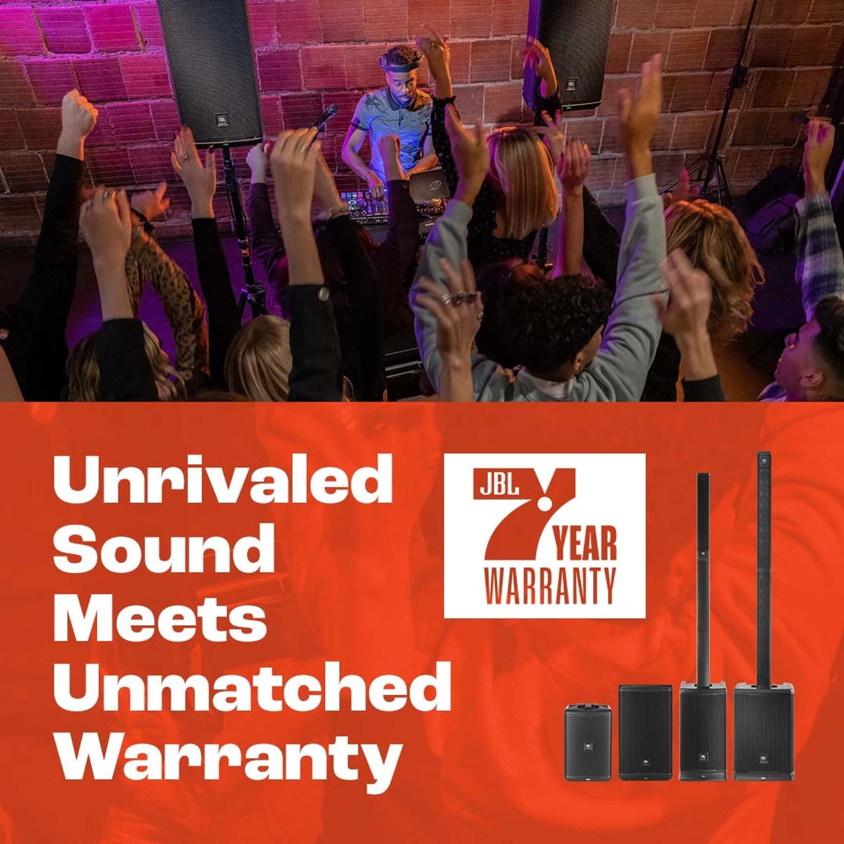 JBL Professional EON ONE Compact Ultra-Portable Battery Powered Wireless PA Speaker System with Bluetooth, Professional 4-Channel Mixer, and Lexicon Effects. Black - Flex Gamingproduct_type