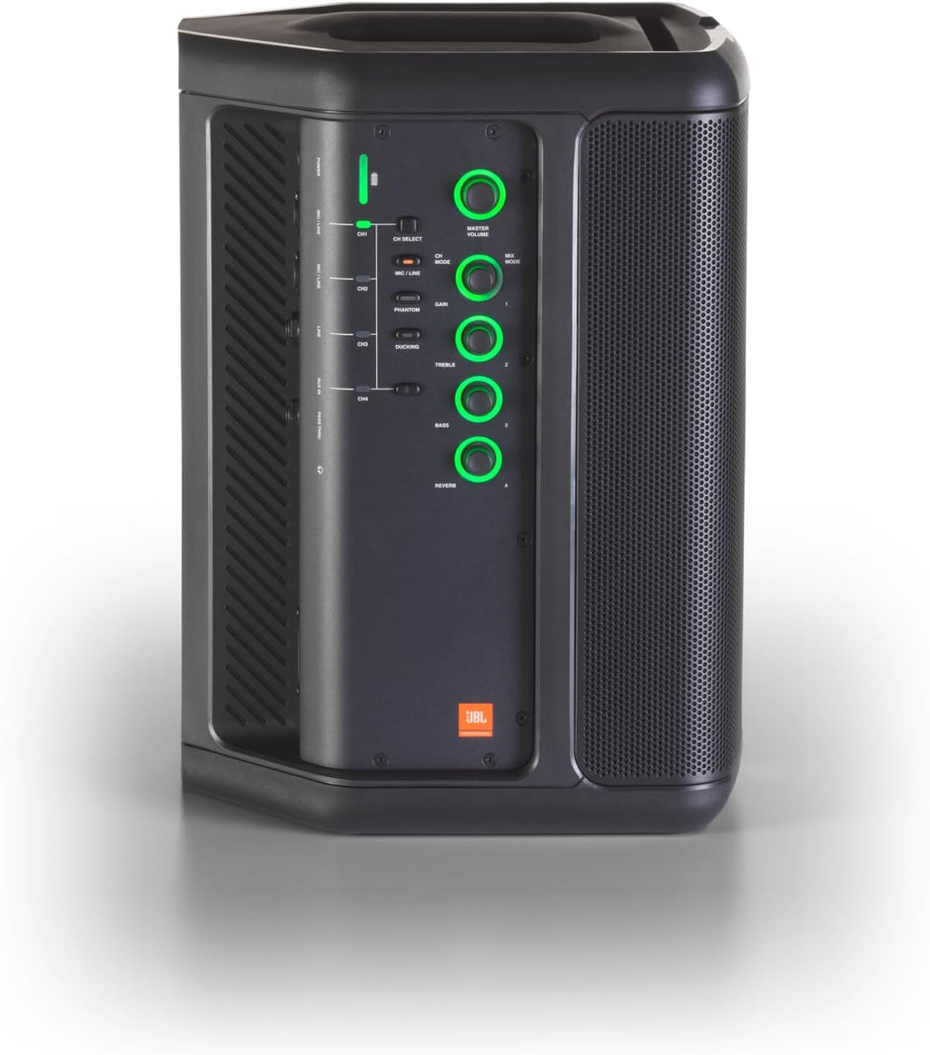 JBL Professional EON ONE Compact Ultra-Portable Battery Powered Wireless PA Speaker System with Bluetooth, Professional 4-Channel Mixer, and Lexicon Effects. Black - Flex Gamingproduct_type