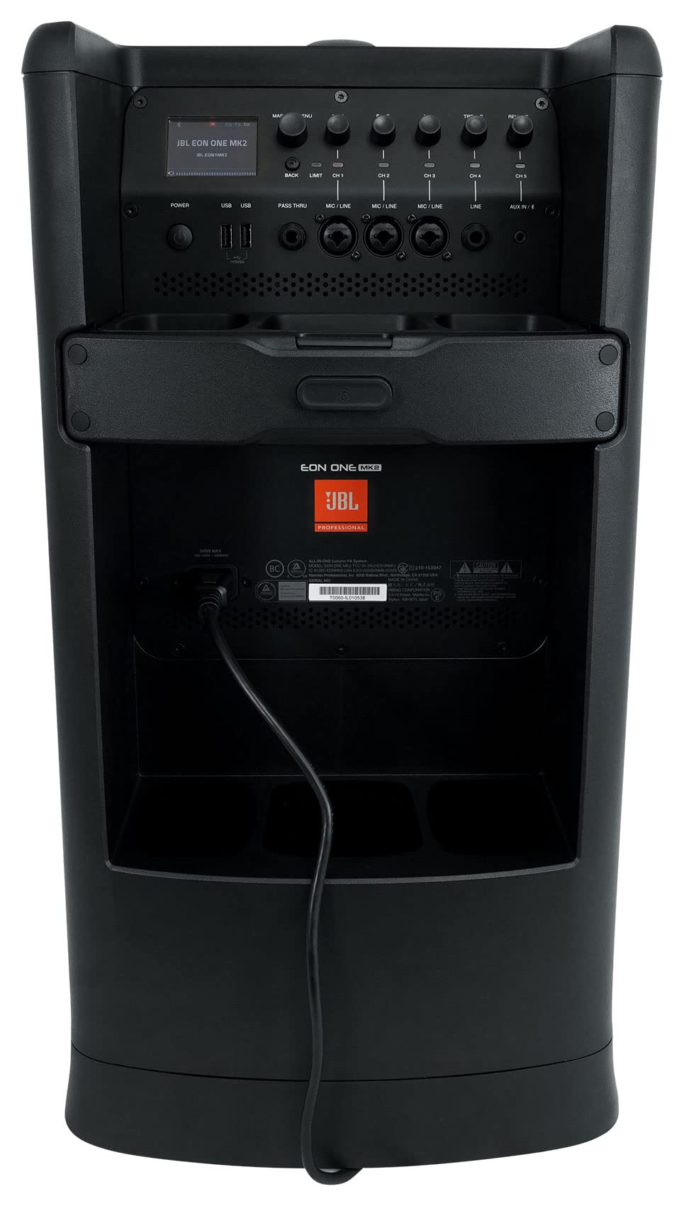 JBL Professional EON ONE Compact Ultra-Portable Battery Powered Wireless PA Speaker System with Bluetooth, Professional 4-Channel Mixer, and Lexicon Effects. Black - Flex Gamingproduct_type