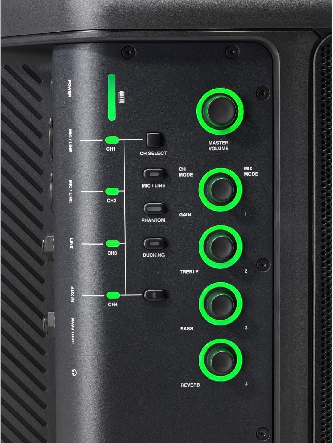 JBL Professional EON ONE Compact Ultra-Portable Battery Powered Wireless PA Speaker System with Bluetooth, Professional 4-Channel Mixer, and Lexicon Effects. Black - Flex Gamingproduct_type